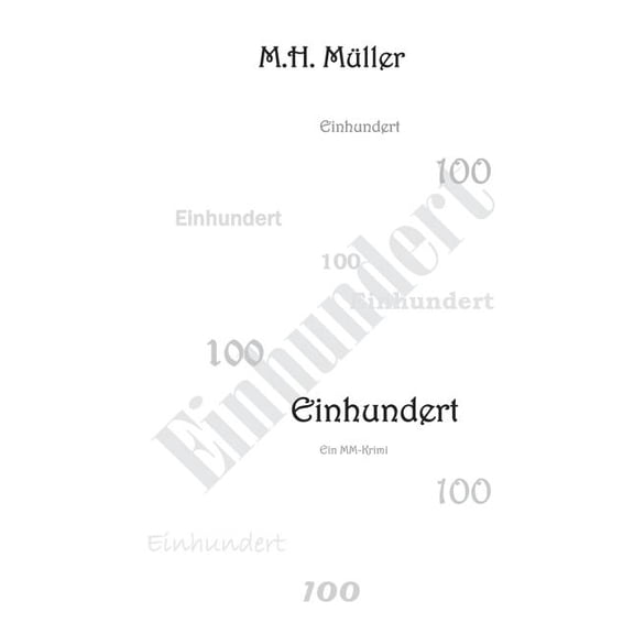 Einhundert, (Paperback)