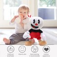 thumbnail image 4 of Jocestyle Cuphead Plush Toy 10-in Character Animated Stuffed Doll for Game Fan (Red), 4 of 10