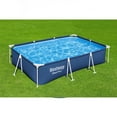 thumbnail image 4 of Bestway Steel Pro 9.8' x 6.6' x 26" Metal Frame Above Ground Pool, Filter Pump & Cartridge, 4 of 9