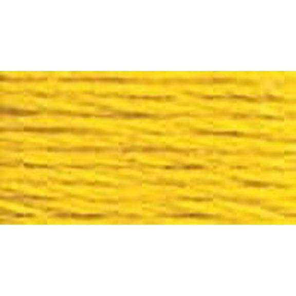 DMC Pearl Cotton Skein Size 3 16.4yd-Dark Lemon