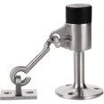 thumbnail image 1 of Tope de puerta de acero inoxidable con gancho, tope de puerta resistente con tornillos, 1 of 5