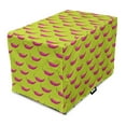 thumbnail image 1 of Pepper Dog Crate Cover, Modern Pop Art with Abstract Colored Creative and Contemporary Chili, Easy to Use Pet Kennel Cover Small Dogs Puppies Kittens, 7 Sizes, Yellow Green Magenta, by Ambesonne, 1 of 6