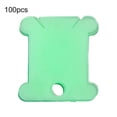 thumbnail image 1 of 100Pcs/Set Floss Bobbins Lightweight DIY Plastic Embroidery Craft Sewing Thread Boards, 1 of 8