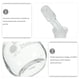 thumbnail image 2 of 12 piezas de frascos sellados Mason Jelly latas reutilizables mini contenedores de alimentos de almacenamiento con tapa de aluminio, 2 of 6