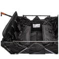 thumbnail image 2 of Ucades Wagon Stroller for 4 Kids, Foldable 4-Seater Stroller Wagon with Removable Canopy, Snack Tray, Convertible Seats, 5-Point Harness, Dual Adjustable Handles, All-Terrain PU Wheels, Black, 2 of 10