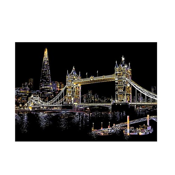 1pcs Handmade Scratching Drawing