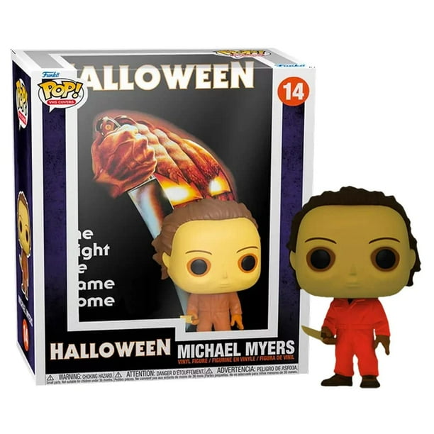 ¡Exclusivo Funko POP! Portada del DVD: Figura de vinilo de Michael Myers que brilla en la oscuridad de Halloween, multicolor