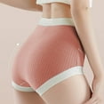 thumbnail image 4 of jobturf Maternity Underwear for Women Cotton Pregnancy Postpartum Panties Over The Bumps Maternity Panties High Waist Full Coverage Briefs, 4 of 7