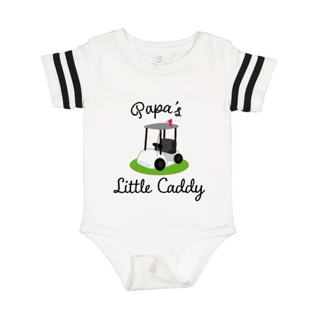 

Inktastic Papa Little Golf Caddy Gift Baby Boy or Baby Girl Bodysuit
