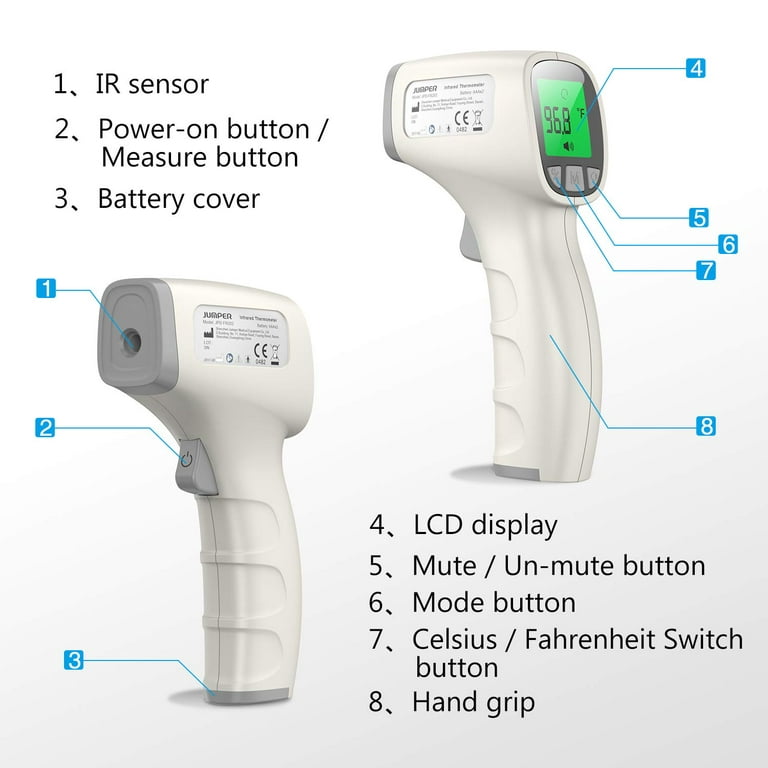 The Jumper Non-Contact Thermometer. 