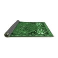 thumbnail image 2 of Ahgly Company Indoor Round Persian Emerald Green Traditional Area Rugs, 3' Round, 2 of 4