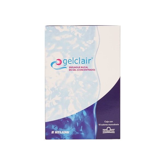 Enjuage bucal Gelclair en gel (concentrado) 10 sobres monodosis