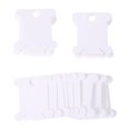 thumbnail image 5 of 100 unidades de bobinas de seda bordadas con 36 compartimentos, caja organizadora, pegatinas en blanco Feliz Sencillez, 5 of 5