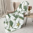 thumbnail image 3 of Rateoe Cute Turtle Pattern Flannel Throw Blanket, Ultra-soft Blanket for Bed, Couch, Car, Hypoallergenic Anti-pilling blanket-40"x30"(Vertical), 3 of 6