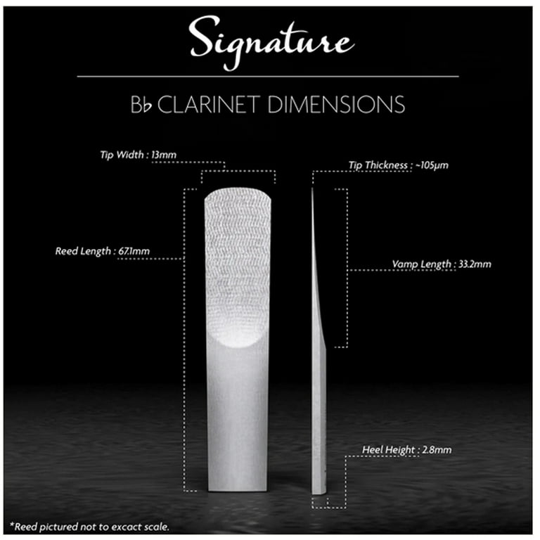 Légère Reeds Bb Clarinet Reed Signature Strength 3 00 Bbss3 | Desertcart