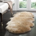 thumbnail image 2 of Safavieh Sheep Skin Tiana Sheep Skin Area Rug or Runner, 2 of 5