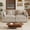 Light coffee color, variant on EHANCIS Loveseat Sofa, Modern Light Coffee Upholstered Love Seat Couches with 4 Pillows, Large Size Deep Seat Loveseat, Premium Chenille Sofa, Comfy 2 Seat Couch for Living Room & Apartment