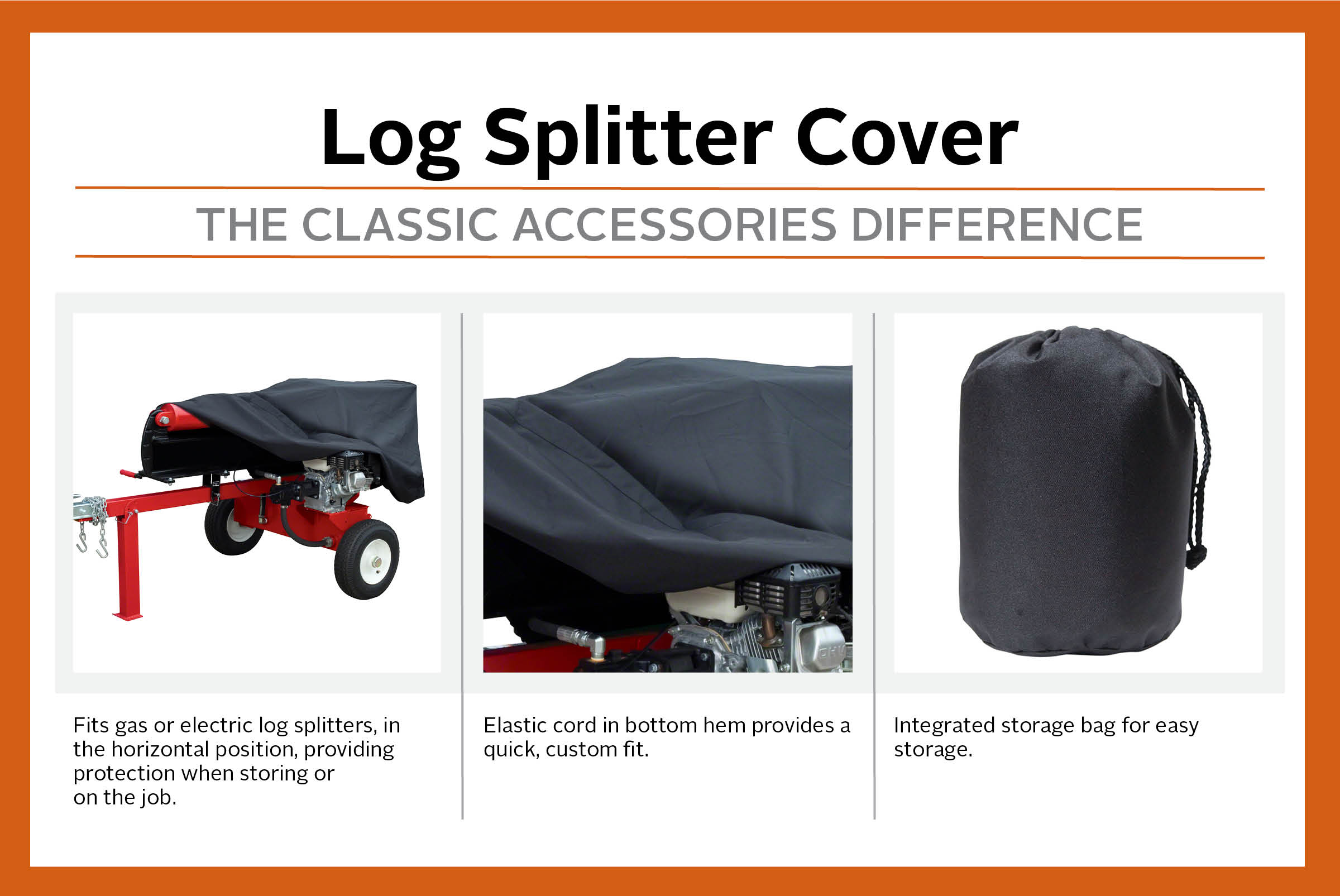 Classic Accessories Log Splitter Cover - image 5 of 7