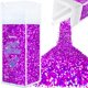 thumbnail image 1 of Hemway Craft Glitter Shaker 130 g / 4,6 oz Glitter para manualidades Vasos de resina Uñas Pintura Decoración Festival Cosmético Cuerpo - Grueso (1/40"" 0,025"" 0,6 mm) - Púrpura holográfico, 1 of 1