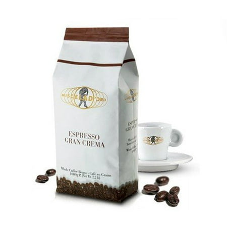 Miscela d'Oro Gran Crema Espresso Whole Roasted Coffee Beans - 2.2