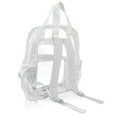 thumbnail image 5 of DALIX Clear Backpack for School Transparent Bags Bulk in White (2-Pack), 5 of 6