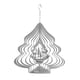 thumbnail image 2 of Campanas de viento para árbol de Navidad 3D Campanas de viento giratorias de viento 3D Decoración de jardín interior rural Adornos giratorios de árbol de Navidad de acero inoxidable Wmkox8yii  gf6716, 2 of 8