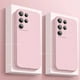 thumbnail image 4 of Liquid Silicone For Samsung Galaxy S24 S23 S22 S21 S20 Ultra Plus FE A73 A54 A53 A52 4G 5G Fashion Soft Cover funda, 4 of 5