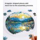 thumbnail image 4 of Acrylic Jigsaw Puzzle Suncatcher, Acrylic Suncatcher Puzzle, for Doors Garden and Window Hanging&Birthday Gift, 4 of 7