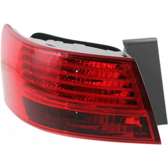 CarLights360: For Hyundai Sonata Tail Light Assembly 2008 2009 2010 Driver Side w/ Bulbs DOT Certified For HY2804115 | 92401-0A500