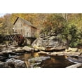 thumbnail image 2 of Highsmith, Carol 18x13 Gold Ornate Wood Framed with Double Matting Museum Art Print Titled - The Glade Creek Grist Mill-West Virginia-USA, 2 of 4