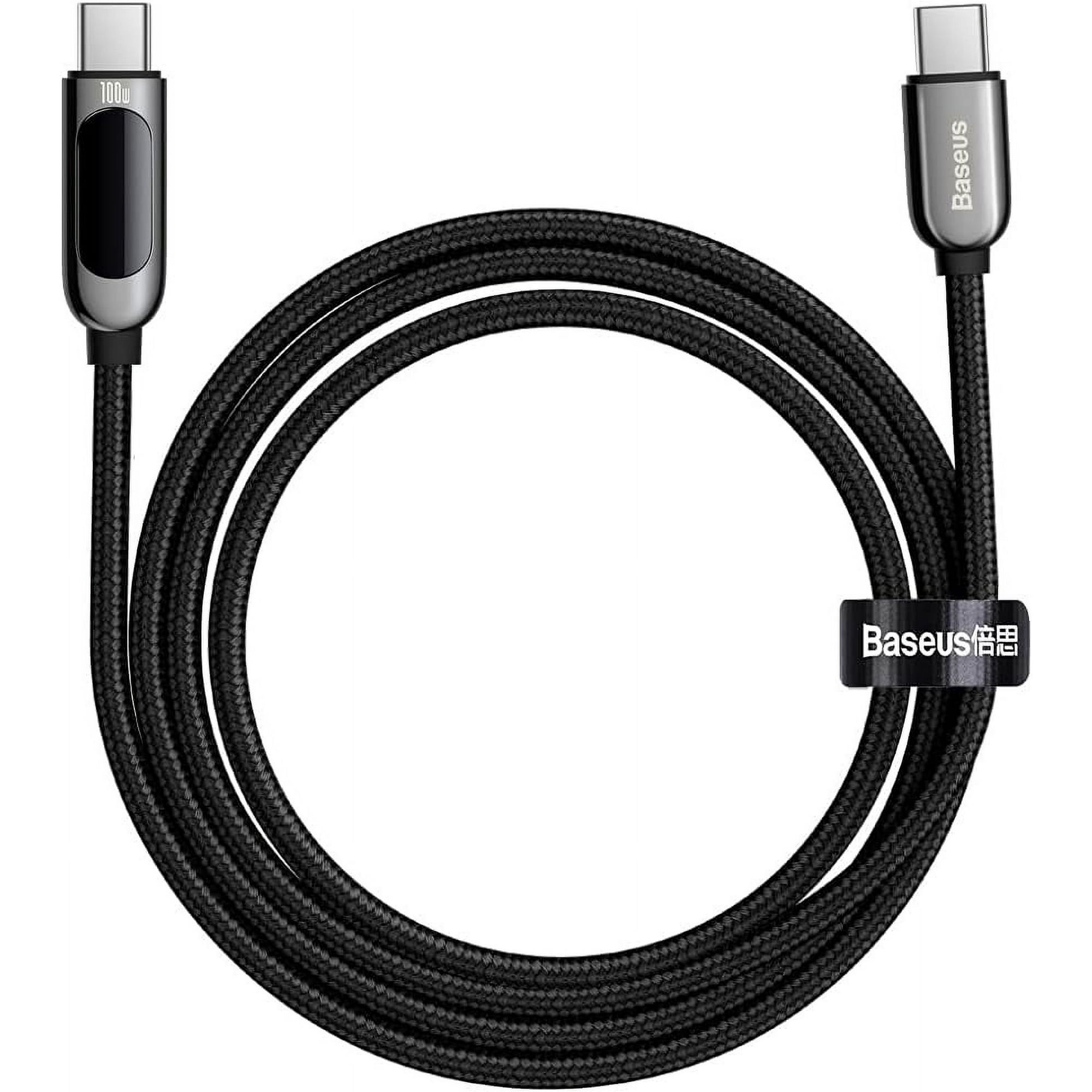 Cavo da 60 W USB C a USB C - 1 metro per Oppo A35, 3.1A PD Cavo di Ricarica Rapida Tipo C-Cavo Caricabatterie USB-C/Sincronizzazione e Trasferimento