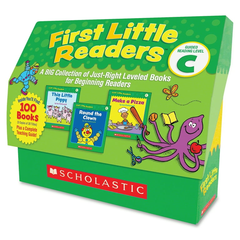 Scholastic Res. Level C 1st Little Readers Book Set Printed Book