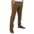 thumbnail image 2 of Pantalón de gabardina stretch John Silver  Corte recto color caqui oscuro, 2 of 5