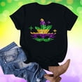 thumbnail image 5 of TIMIFIS T-Shirts pour Femmes Été Décontracté Coupe Classique Manches Courtes Col Rond T-Shirt Ample Carnavals Imprimé Graphique Tee, 5 of 5