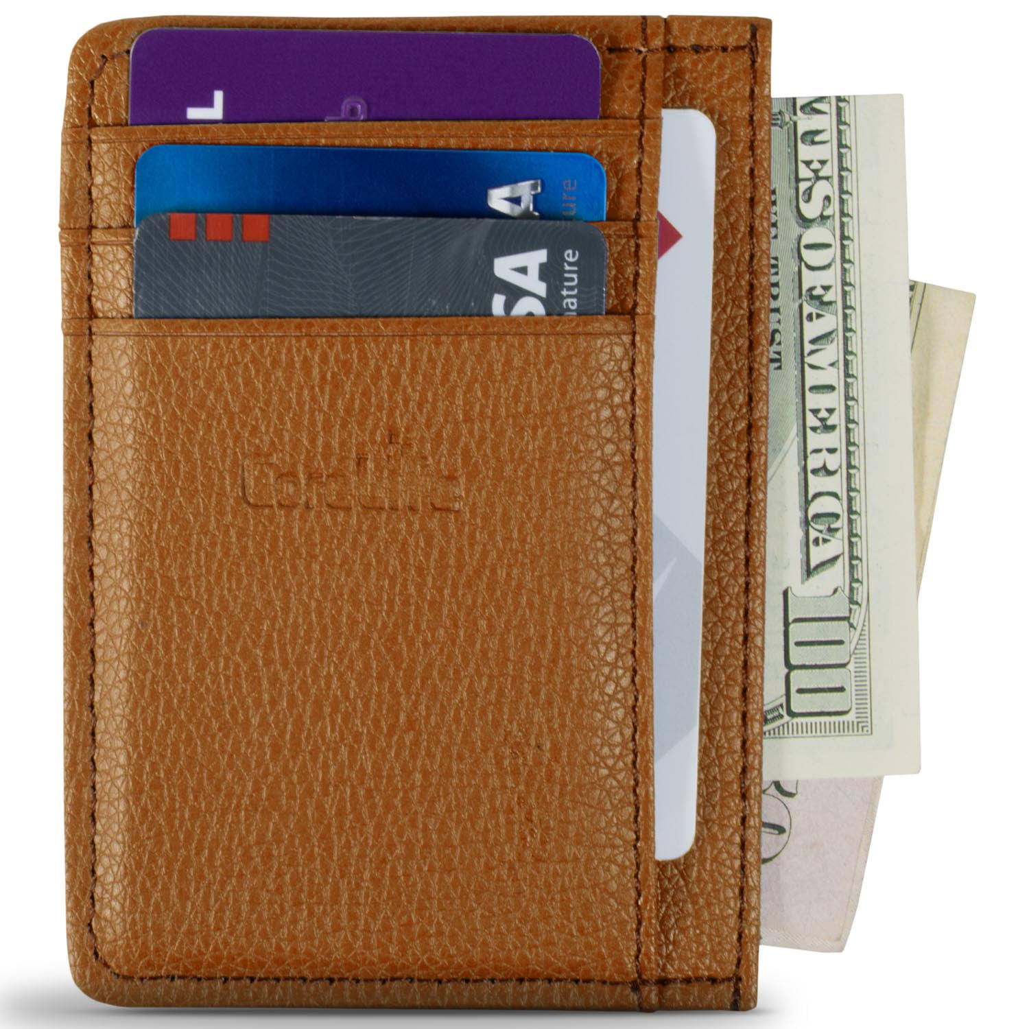 Corelife Vegan Leather RFID Blocking Credit Card Holder