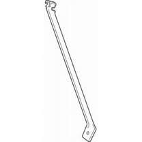 Closetmaid 5660500 20 in. Straight Shelving Hardware- White