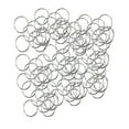 thumbnail image 2 of LOVIVER 100PCS Nickel-Plated Thick Metal Book Loose Leaf Binder Rings Clip 1.5 Inch, 2 of 8