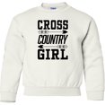 thumbnail image 2 of Inktastic Cross Country Girl Youth Sweatshirt, 2 of 4