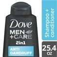 thumbnail image 2 of Dove Men+Care Anti Dandruff 2 in 1 Shampoo and Conditioner 25.4 oz, 2 of 2