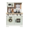 thumbnail image 2 of Robud Interactive Smart Toy Kitchen Set for Kids with Lights and Sounds, Age 3+, Light Green, 2 of 8