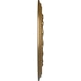 thumbnail image 4 of Ekena Millwork 15 3/8"OD x 3 5/8"ID x 1"P Federal Ceiling Medallion (Fits Canopies up to 8 1/2"), Hand-Painted Pale Gold, 4 of 6