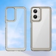 thumbnail image 3 of Case for Moto G35 5G,Moto G35 5G Case,Transparent TPU+PC Acrylic Protective Military Grade  Heavy Duty Shockproof Protection Phone Case for Motorola Moto G35 5G (Gray), 3 of 8
