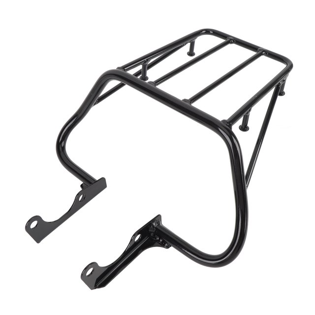 Motorcycle Rear Luggage Rack, Long Durability Rear Cargo Carrier Rack Extra Space Safe Support Enhance Road Safety for Monkey Baja Z50 Z50R Mini Trail Bike