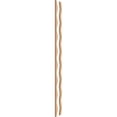 thumbnail image 3 of Ekena Millwork 47"H x 1/4"T Eastport Adjustable Wood Decorative Slat Wall Panel Kit, Maple (contains 43 Slats + 1 Straight Edge Starter Slat), 3 of 16