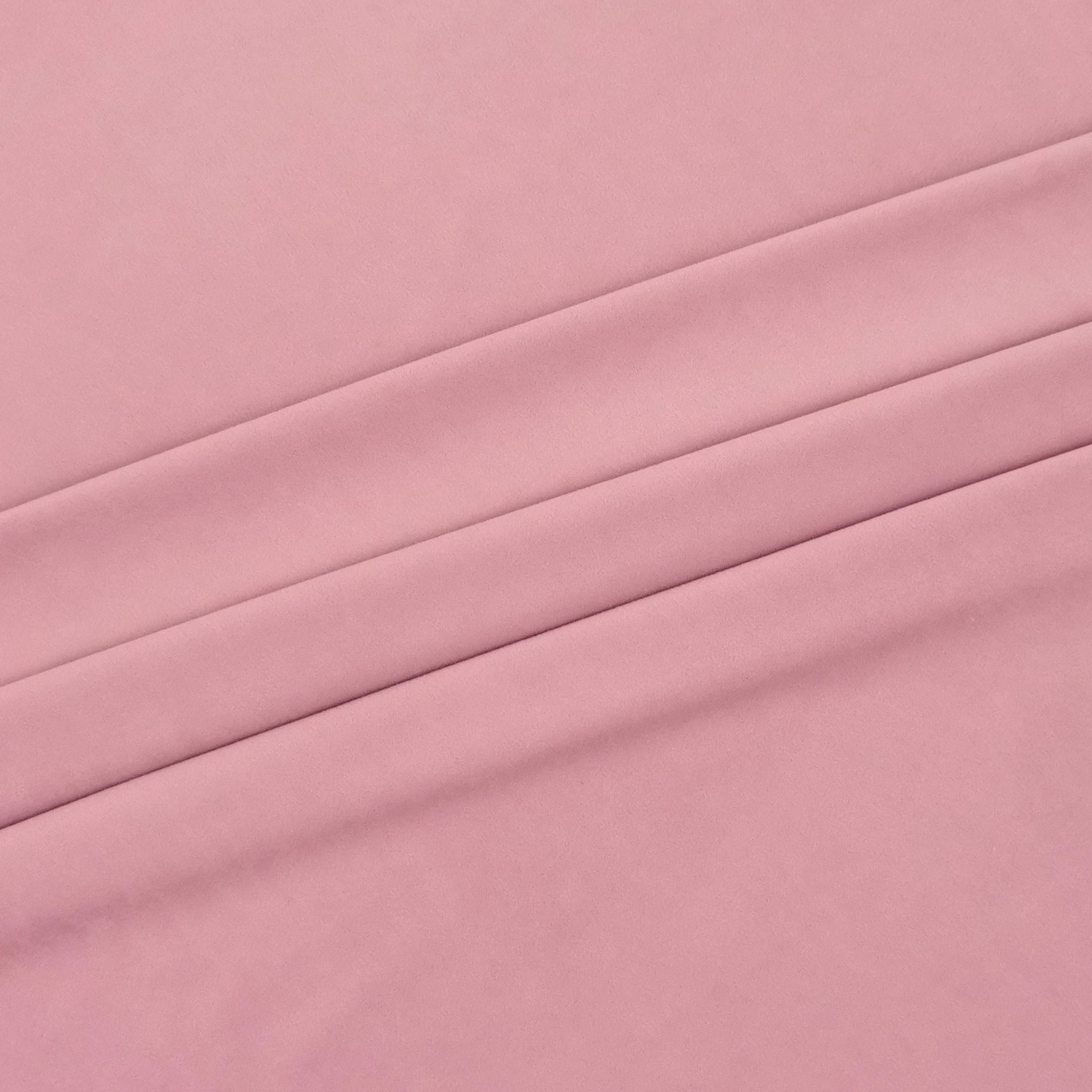 Waverly Inspirations 54"(By The Yard)Craft Projects Quilting Faux Velvet Fabric, Mauve