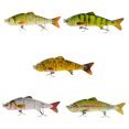 thumbnail image 4 of Sonducket Señuelos de plástico Forma de pez artificial Cebo Metal Triple Garras Gancho de pesca Tackle Crank Pescar No.05 Sonducket HW4709-05, 4 of 6