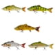 thumbnail image 2 of Wosthever Señuelos de plástico Forma de pez artificial Cebo Metal Triple Garras Gancho de pesca Tackle Crank Pescar 4 Wosthever HW4709-04, 2 of 6