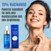 Dermaxgen 10% Niacinamide Serum for Smooth, Bright & Youthful Skin, Pore Reducer + Uneven Skin Tone Treatment, Treat Dark Spots, Diminishes Acne Prone, Skin Balancing, Restores Elasticity
