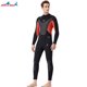 thumbnail image 2 of Advancent Trajes de neopreno Traje de buceo Pantalones de manga larga de secado rápido Protección solar de una pieza Mantener el calor para bucear Deportes acuáticos negro/naranja M Advancent OD003281-07, 2 of 6