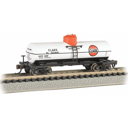 Bachmann - ACF 36' 6" 10,000-Gallon Tank Car - Ready to Run -- Clark - N
